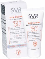Svr Sun Secure - ochronny lekko kryjący krem mineralny do skóry normalnej i mieszanej SPF-50 60 g
