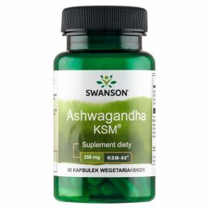 Swanson Ashwagandha KSM-66 250 mg x 60 kaps