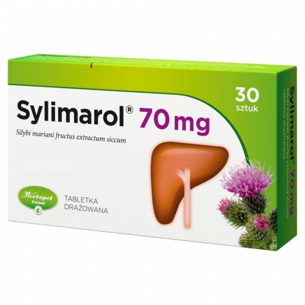 Sylimarol 70 mg x 30 draż