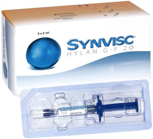 Synvisc 16 mg/2ml x 3 ampułkostrzykawki po 2 ml