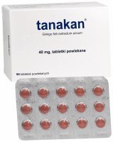 Tanakan 40 mg x 90 tabl powlekanych (import równoległy - Inpharm)