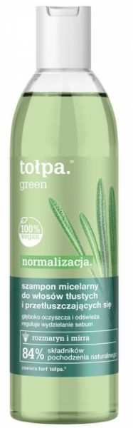 Tołpa green normalizacja szampon micelarny do włosów tłustych i przetłuszczajacych się 300 ml