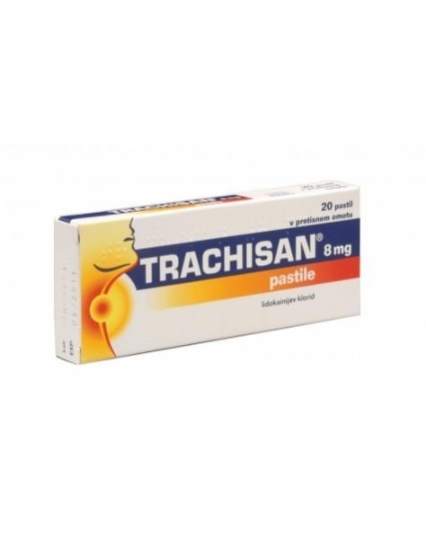 Trachisan 8 mg x 20 pastylek