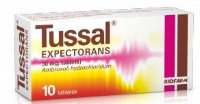 Tussal expectorans x 10 tabl