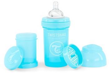 Twistshake butelka antykolkowa 180 ml (niebieska)