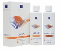 Versic Set zestaw - Versic Emulsja 110 ml + Capitis Duo szampon 110 ml