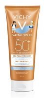Vichy Capital Soleil Wet Skin Gel lekka emulsja dla dzieci spf50+ 200 ml