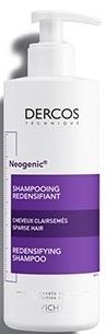Vichy dercos - szampon neogenic przywracający gęstość włosów 400 ml +Vichy żel do higieny i sanityzacji rąk 200 ml GRATIS!!!