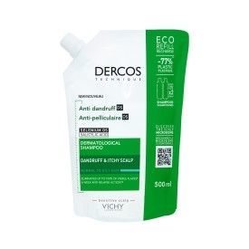 Vichy dercos - szampon przeciwłupieżowy do włosów normalnych i tłustych 500 ml REFILL