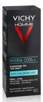 Vichy Homme Hydra Cool+ żel nawilżający z kwasem hialuronowym dla mężczyzn 50 ml
