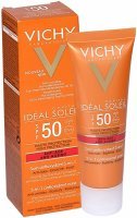 Vichy Ideal Soleil krem przeciwstarzeniowy do twarzy 3w1 SPF 50 - 50 ml