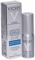 Vichy liftactiv supreme oczy i  rzęsy serum przeciwzmarszczkowe i rozświetlające 15 ml