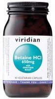 Viridian Betaina HCL z Goryczką x 90 kaps