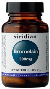Viridian Bromelain x 30 kaps