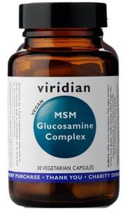 Viridian Glukozamina z MSM x 30 kaps