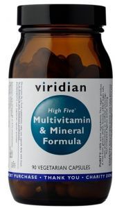 Viridian High Five Multivit & Mineral Formula x 90 kaps