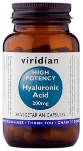 Viridian Kwas hialuronowy 200 mg x 30 kaps