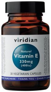 Viridian Naturalna Witamina E 330 mg (400IU) x 30 kaps