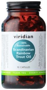 Viridian Olej ze Skandynawskiego Pstrąga Tęczowego x 90 kaps