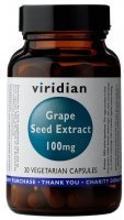 Viridian OPC ekstrakt - Wyciąg z pestek winogron 100 mg x 30 kaps