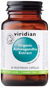 Viridian Organic Ashwagandha x 60 kaps
