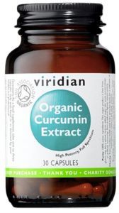 Viridian Organic Curcumin Extract x 30 kaps