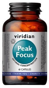 Viridian Organic Peak Focus (koncentracja) x 60 kaps