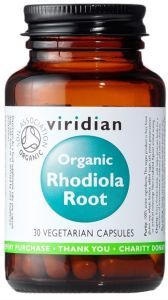 Viridian Organic Rhodiola x 30 kaps