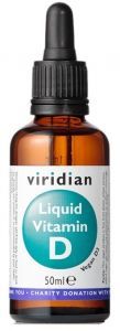 Viridian Witamina D3 (wegan) w płynie 2000IU 50 ml