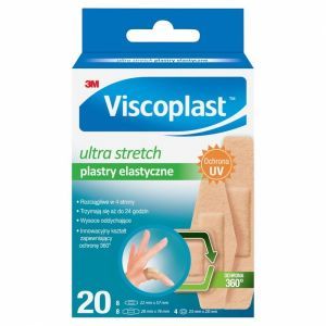 Viscoplast plastry elastyczne Ultra Stretch x 20 szt