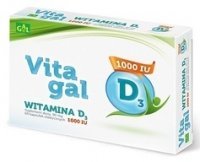 Vitagal witamina D3 1000 IU x 60 kaps (Gal)