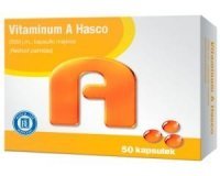 Vitaminum A  2 500j x 50 kaps (Hasco-Lek)