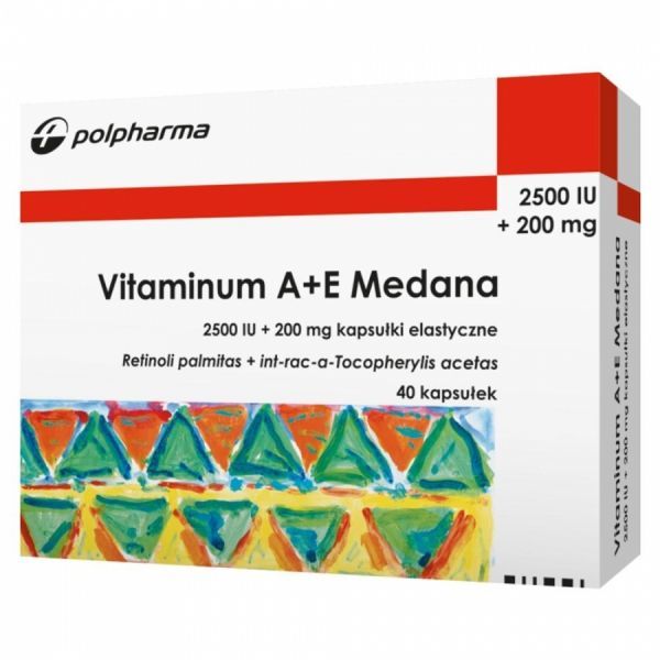 Vitaminum A+E x 40 kaps (Medana)
