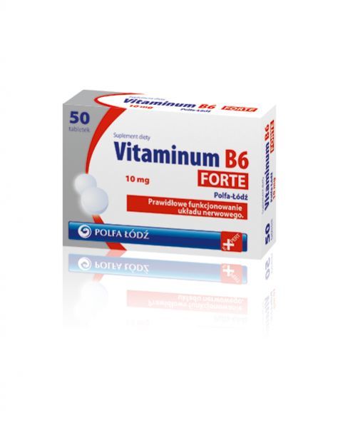 Vitaminum B6 Forte 10 mg x 50 tabl (Polfa-Łódź)