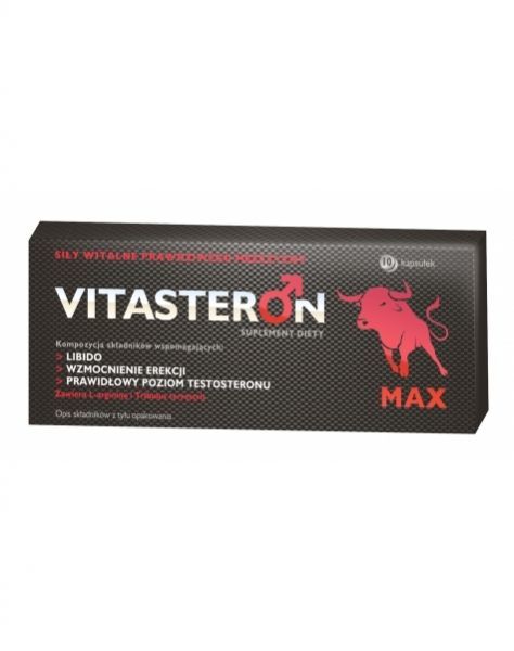 Vitasteron max x 10 kaps