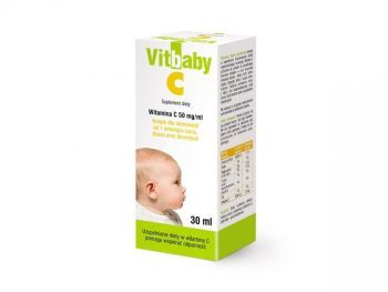 Vitbaby C krople dla niemowląt 30 ml