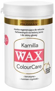 Wax Colour Care Kamilla - maska regenerująca do włosów farbowanych na kolory jasne i do skóry głowy 240 ml