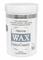 Wax NaturClassic Henna - maska regenerująca do włosów ciemnych i skóry głowy 240 ml