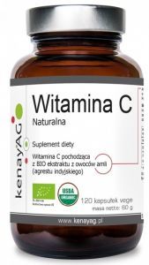 Witamina C naturalna BIO x 120 kaps (Kenay)