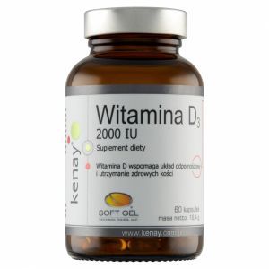 Witamina D3 2000 IU x 60 kaps (Kenay)