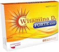 D Vitum Forte 4000 Jm Witamina D Dla Dorosłych X 120 Kaps