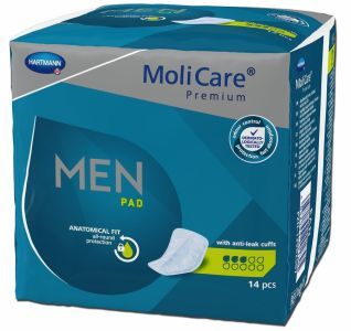 Wkładki anatomiczne MoliCare Premium Men Pad x 14 szt (3 krople)