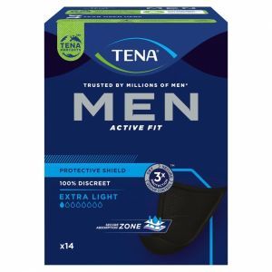 Wkładki anatomiczne TENA men Extra Light 8 x 14 szt (8-pack)