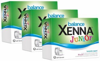 Xenna balance junior w trójpaku 3 x 30 sasz