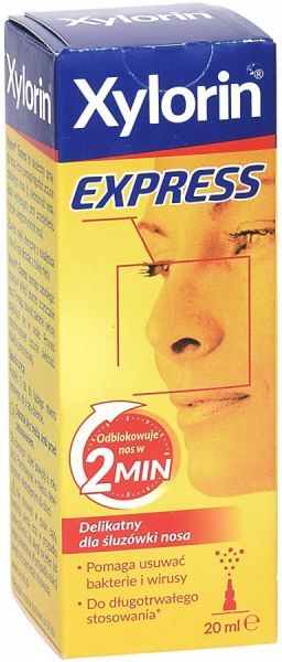 Xylorin Express spray do nosa 20 ml