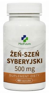 Żeń-Szeń Syberyjski 500 mg x 60 kaps (Medfuture)