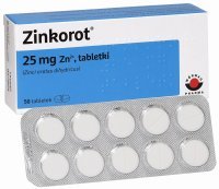 Zinkorot 25 mg x 50 tabl